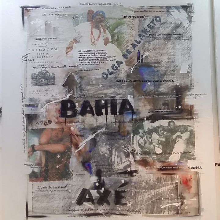 Pintura intitulada "" LIBERTÉ "" por Arléo, Obras de arte originais,