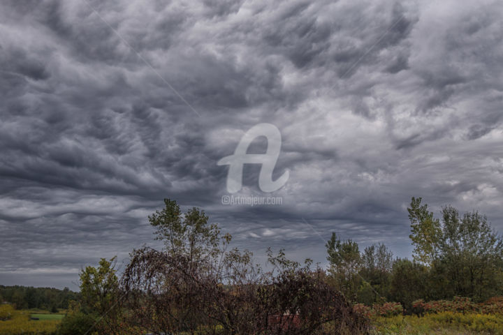 Photographie intitulée "Thunder Skies" par Redreamer, Œuvre d'art originale, Photographie numérique