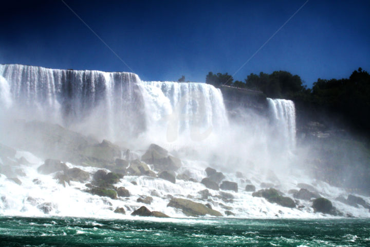 Photography titled "REDREAMING NIAGARA…" by Redreamer, Original Artwork