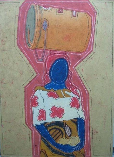 Peinture intitulée "EQUILIBRIO  I" par Wilson De Jesus Escobar Melendez, Œuvre d'art originale