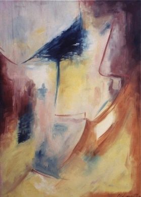Painting titled "Tones Of  A Flute 01" by Christian Wiegandt, Original Artwork