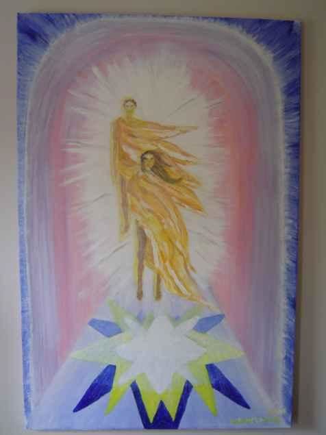 Painting titled "Star Portal" by Wilhelmina Mckittrick, Original Art, Other