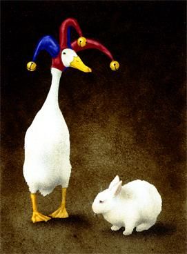 Картина под названием ""a fool and his bun…" - Will Bullas, Подлинное произведение искусства