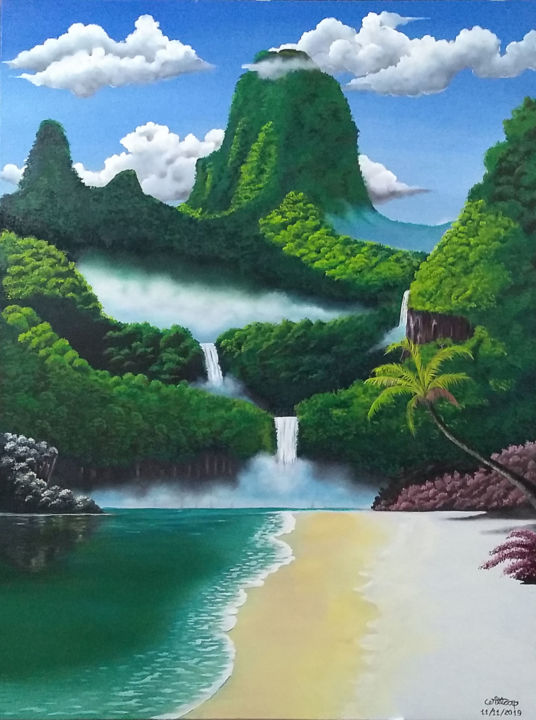 Pintura intitulada "Natureza viva" por Willcap, Obras de arte originais, Óleo