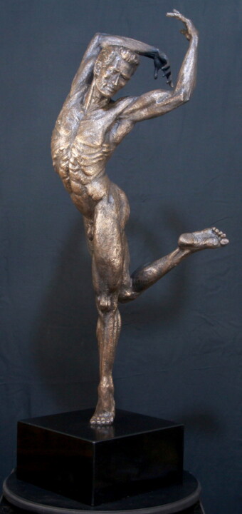 雕塑 标题为“The Dance of Life” 由Willem Botha, 原创艺术品, 青铜