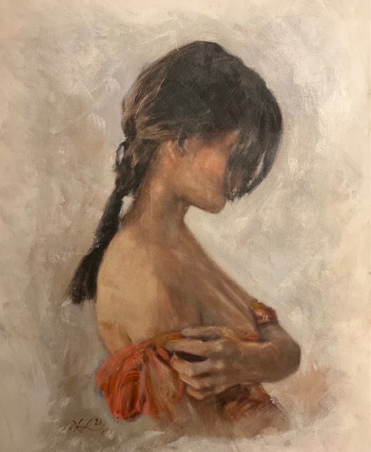 Peinture intitulée "The Epiphany" par William Oxer F.R.S.A., Œuvre d'art originale, Acrylique