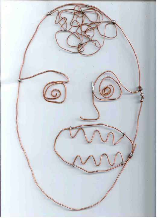 绘画 标题为“Mr. Brain Man SOLD…” 由William Washburn, 原创艺术品