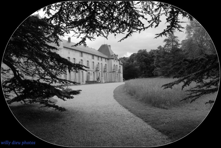 Fotografie getiteld "malmaison" door Willy Dieu, Origineel Kunstwerk