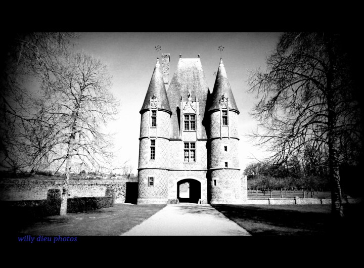 Fotografie getiteld "chateau" door Willy Dieu, Origineel Kunstwerk