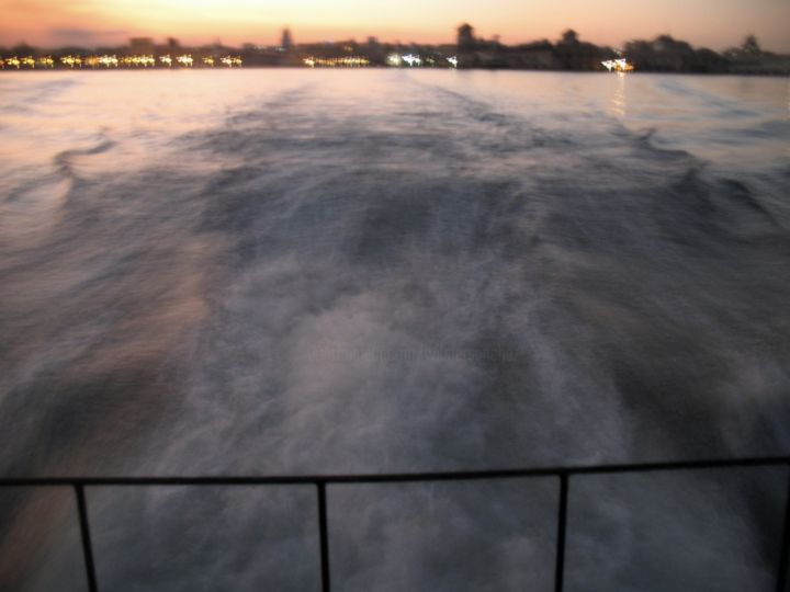 Fotografía titulada "L'eau et le ciel" por Wilmer Sanchez, Obra de arte original