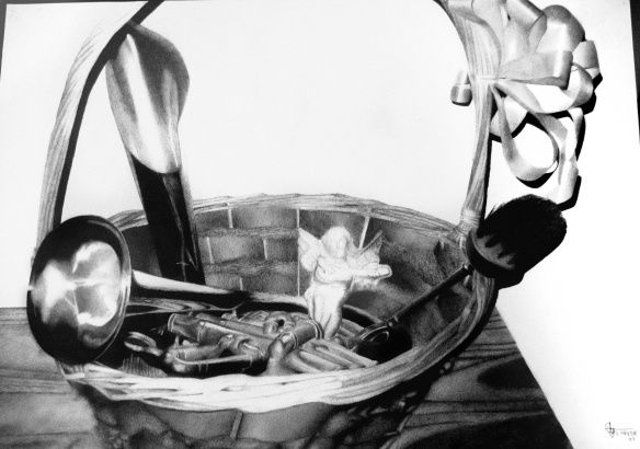 Zeichnungen mit dem Titel "Still Life" von Sancho Harker, Original-Kunstwerk, Andere