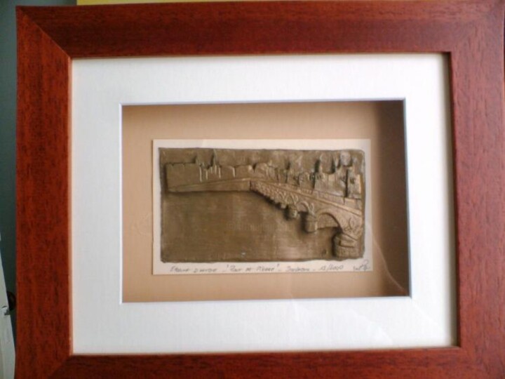 绘画 标题为“Pont de Pierres” 由Winstone Partim, 原创艺术品