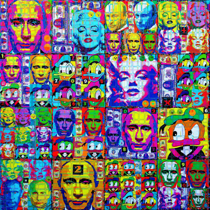 Ζωγραφική με τίτλο "RUSSIA - Good Times…" από Wlad Safronow, Αυθεντικά έργα τέχνης, Ψηφιακή ζωγραφική