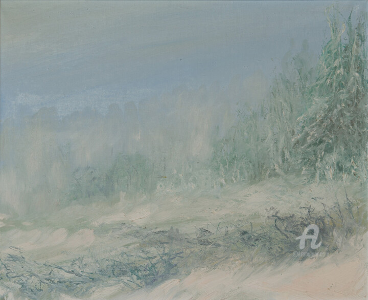 绘画 标题为“Oil on canvas   47…” 由Włodzimierz Marian Nowak, 原创艺术品, 油
