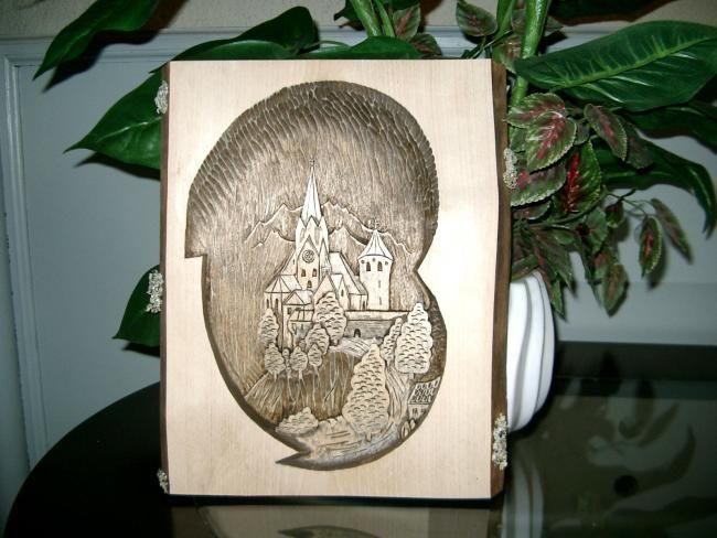 Rzemiosło artystyczne zatytułowany „Старая церковь” autorstwa Юра Моисейков, Oryginalna praca