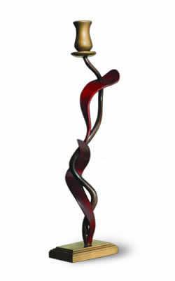Sculpture intitulée "Candlestick" par Vasil Tabakov, Œuvre d'art originale