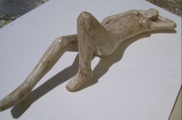 Rzeźba zatytułowany „take me” autorstwa Gerhard Van Eck, Oryginalna praca, Technika mieszana