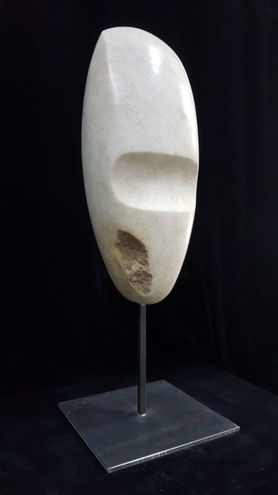 Sculpture intitulée "Axe II" par Wojciech Pietranik, Œuvre d'art originale, Pierre