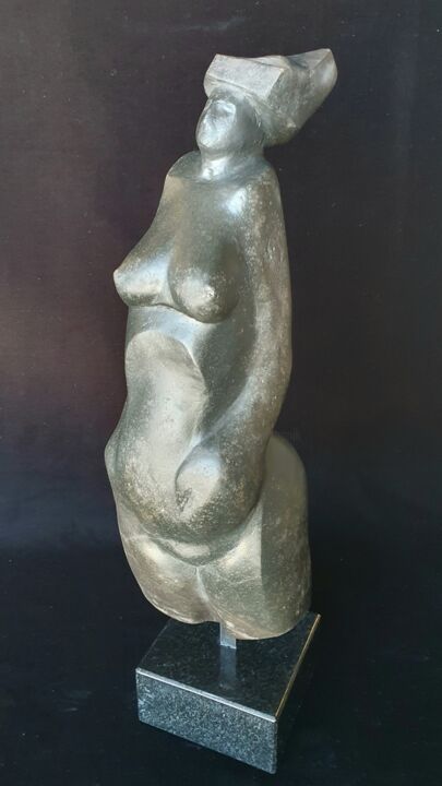 Sculpture titled "ANO HITO (SHE)" by Wojciech Pietranik, Original Artwork, Stone