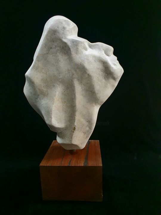 Sculpture intitulée "SOMEBODY I USED TO…" par Wojciech Pietranik, Œuvre d'art originale, Pierre