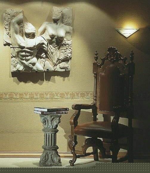Γλυπτική με τίτλο "Roman Sculpture" από Mayta Pasa & Alvaro Berti Wall Sculptures, Αυθεντικά έργα τέχνης