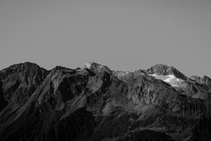 Photography titled "The Alps 01" by Patryk Zielinski, Original Artwork, Digital Photography