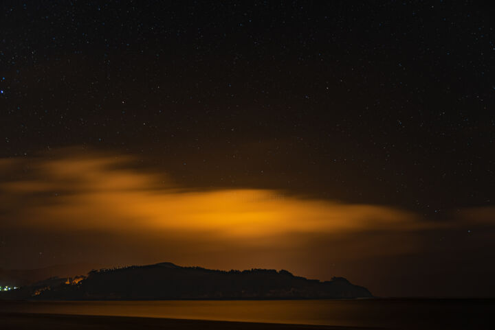Fotografia zatytułowany „night landscape of…” autorstwa Xan Gasalla González-Redondo, Oryginalna praca, Fotografia cyfrowa