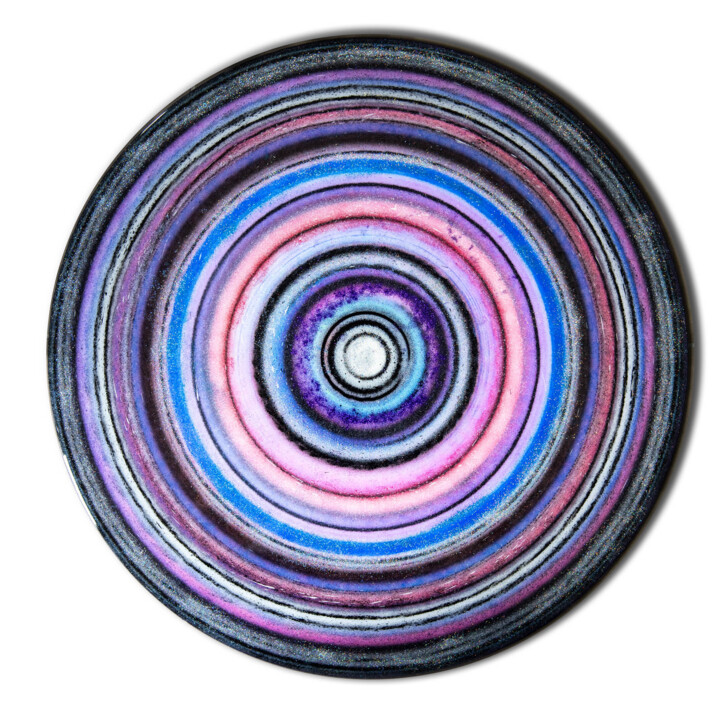 Картина под названием "Circle of Life" - Xavier Wttrwulghe, Подлинное произведение искусства, Акрил