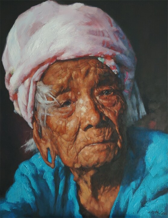 Pittura,  35,4x27,6 in 