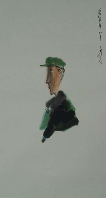 Peinture intitulée "０９三尺整张" par Ge Xing, Œuvre d'art originale
