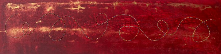Peinture intitulée "Esprit oriental" par Xirkys, Œuvre d'art originale, Acrylique