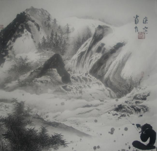 Ζωγραφική με τίτλο "1" από 丛肖力 Xiaoli Cong, Αυθεντικά έργα τέχνης, Λάδι