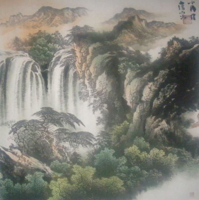 Pintura intitulada "5" por Cong Xiao Li Xiaoli Cong, Obras de arte originais, Óleo