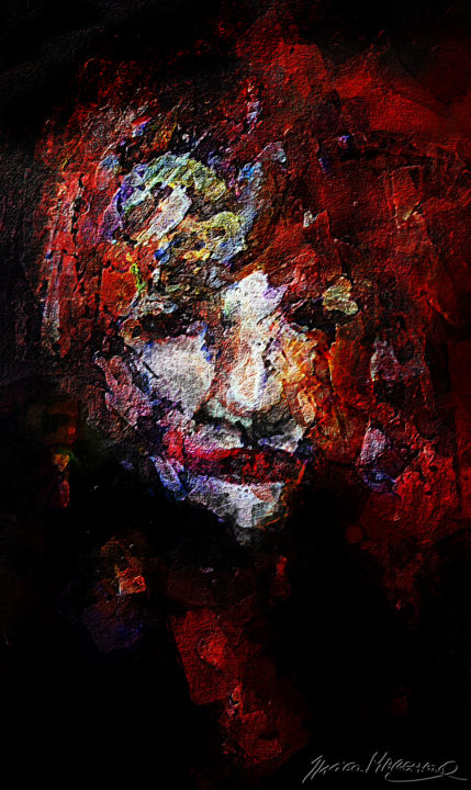 Digital Arts titled "Vous serez décisive" by Xavier Marchand, Original Art, Digital Painting