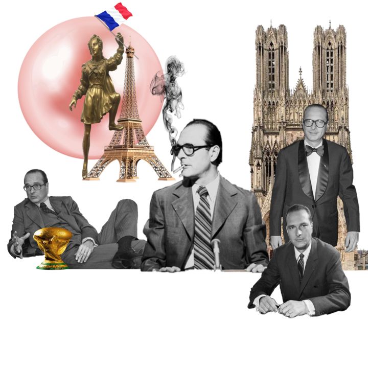 Photography titled "Président Chirac 2" by Xtofer, Original Artwork, Digital Photography