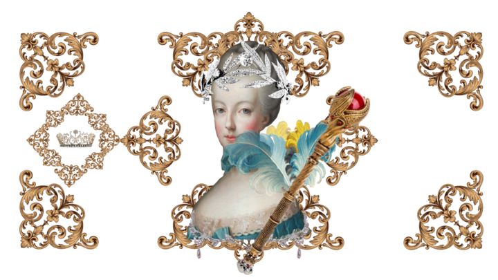 Fotografie mit dem Titel "Marie Antoinette R 1" von Xtofer, Original-Kunstwerk, Digitale Fotografie