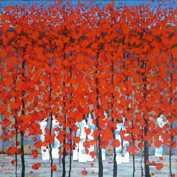 "Late autumn 22" başlıklı Tablo Xuan Khanh Nguyen tarafından, Orijinal sanat, Akrilik