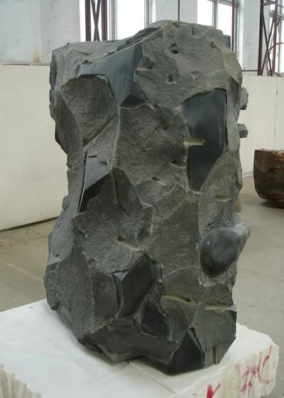 Skulptur mit dem Titel "流逝" von Zheng Long Xu, Original-Kunstwerk