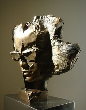 Sculpture intitulée "光线" par Zheng Long Xu, Œuvre d'art originale