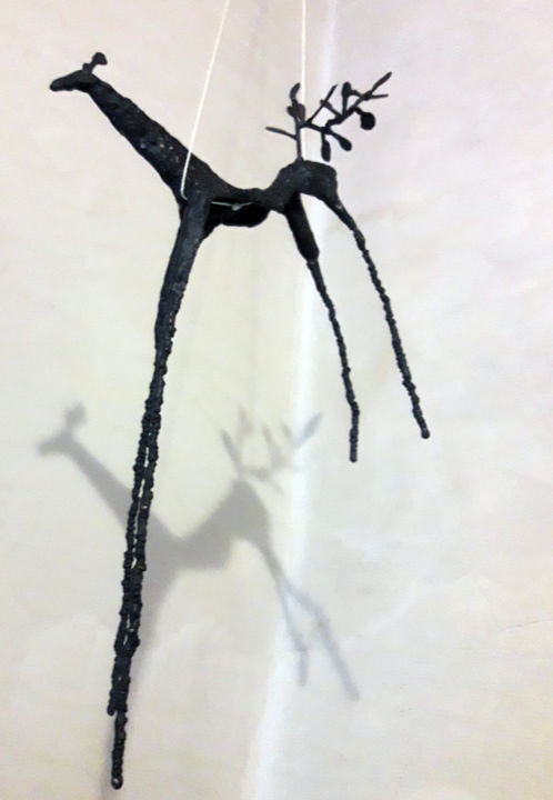 Sculpture titled "horse1.jpg" by Yeti, Original Artwork, Metals