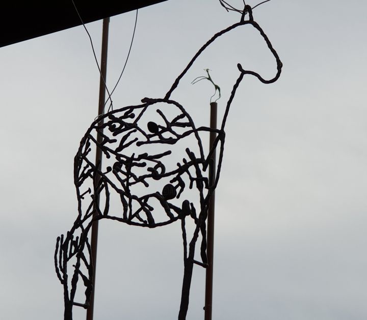 Scultura intitolato "Horse 11" da Yeti, Opera d'arte originale
