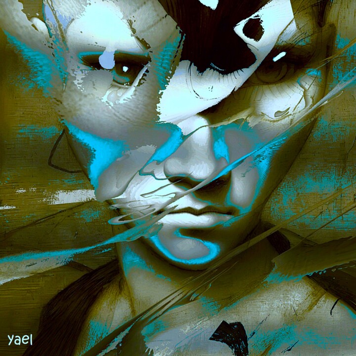 Digital Arts titled "#0027" by Yael Y, Original Artwork, 2D Digital Work