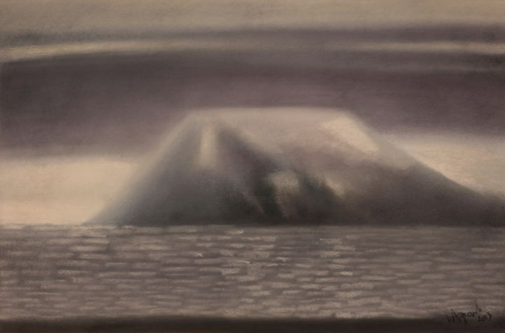 Картина под названием "Гора Сундук. Осень." - Yuri Afonov, Подлинное произведение искусства, Другой