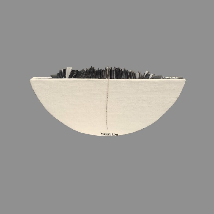 Sculpture intitulée "les petits papiers" par Yakinikou, Œuvre d'art originale, Papier