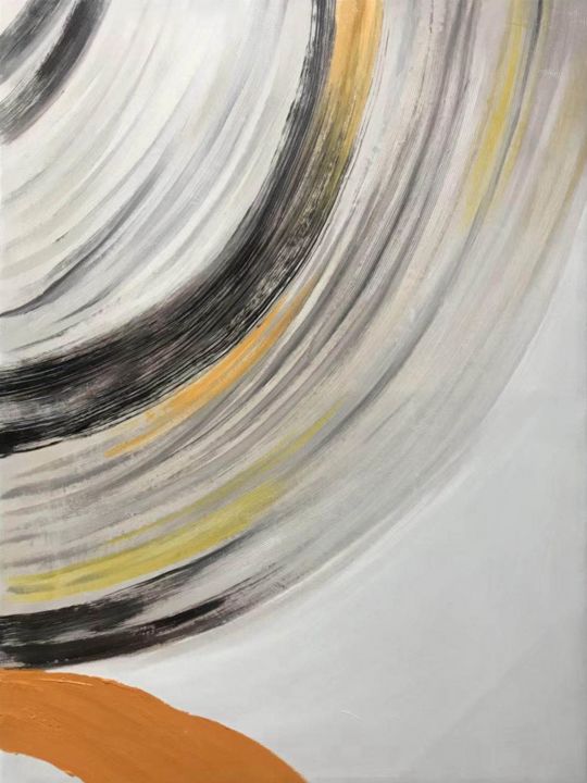绘画 标题为“Abstract 036” 由Yakir Zendo, 原创艺术品, 油