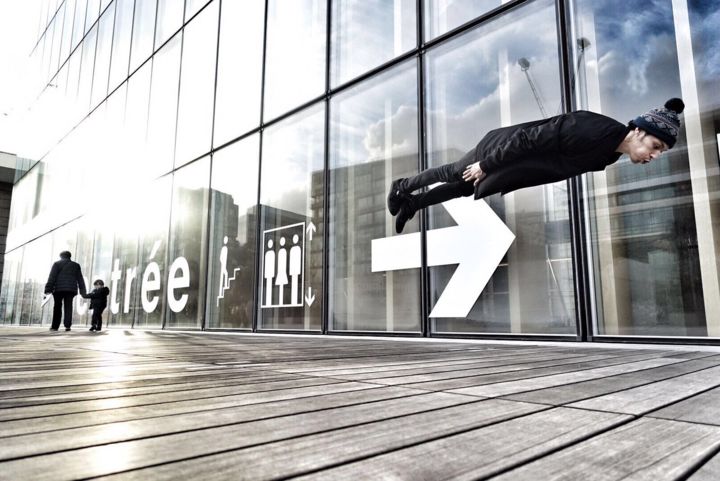 "Follow the sign" başlıklı Fotoğraf Yaman tarafından, Orijinal sanat