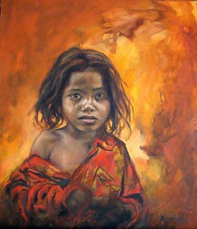 Pintura titulada "Fuego" por Yamil Picco, Obra de arte original