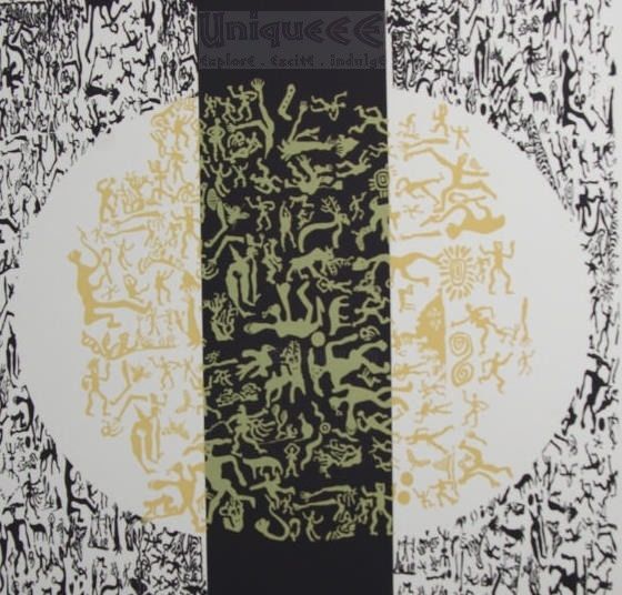 Incisioni, stampe intitolato "Town's Roundabout" da Yamy Engelmeyer, Opera d'arte originale, Altro