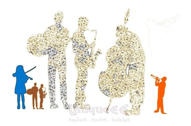 印花与版画 标题为“Musicians” 由Yamy Engelmeyer, 原创艺术品, 其他