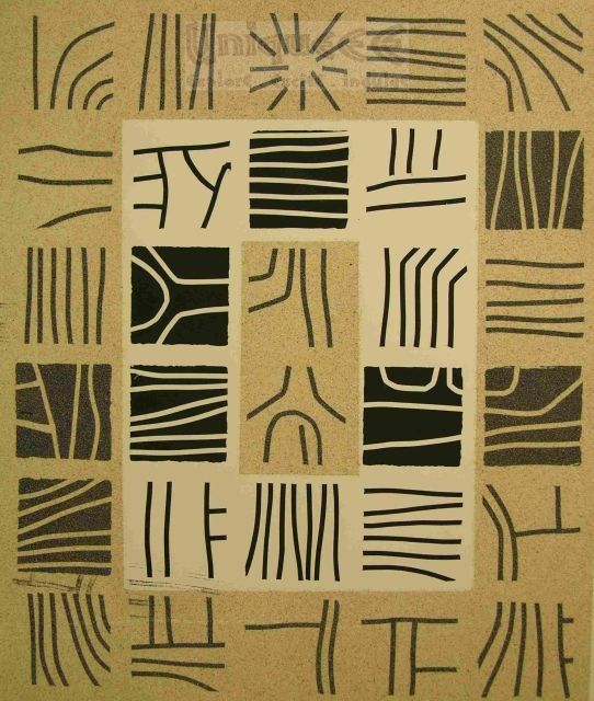 Incisioni, stampe intitolato "Dusty Tracks" da Yamy Engelmeyer, Opera d'arte originale, Altro
